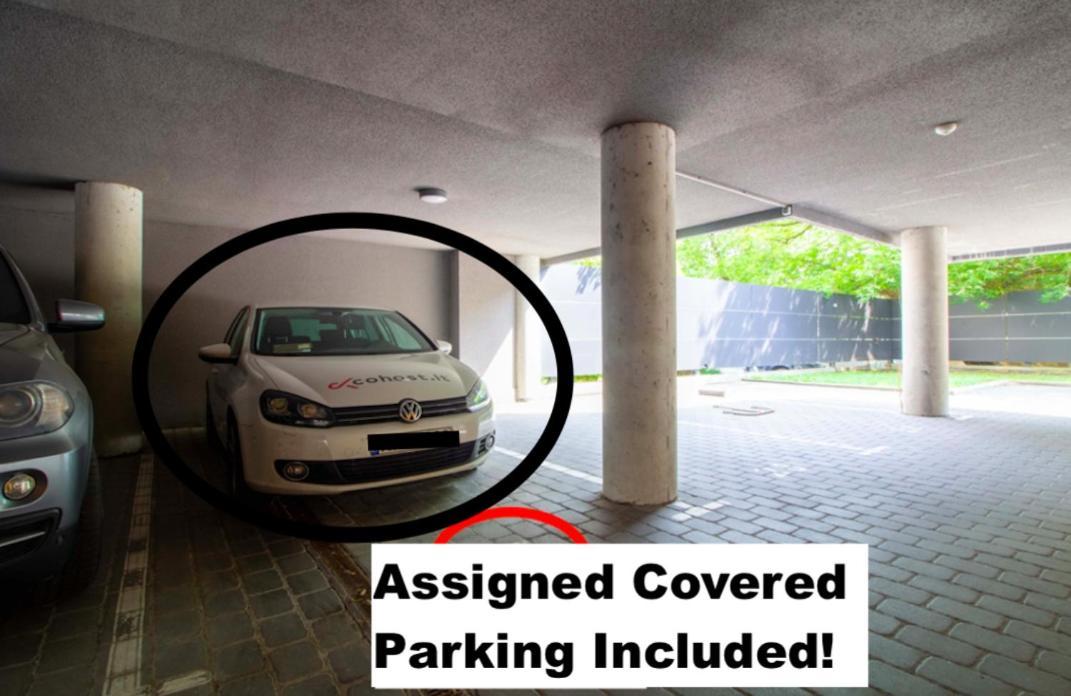 Cohost I Sunny Center Apt, Covered Parking, Balcony & Self Check-In カウナス エクステリア 写真